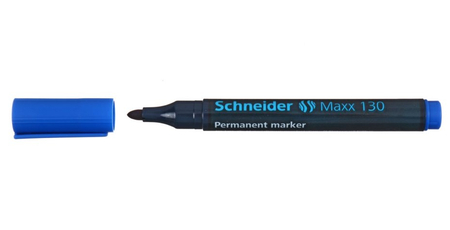 Маркер перманентный Schneider Maxx 130, синий Маркер перманентный Schneider Maxx 130, синий