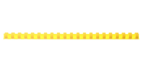 Пружина пластиковая StarBind, 14 мм, желтая