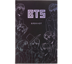 Книжка записная BTS, 145×218 мм, 192 л., линия