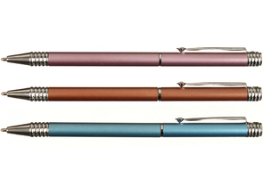 Ручка подарочная шариковая автоматическая Jing Pin, корпус ассорти, стержень синий