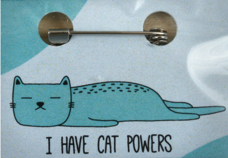 Значок деревянный Meshu, 2,9*3,4 см, Meow Значок деревянный Meshu, 2,9*3,4 см, Meow