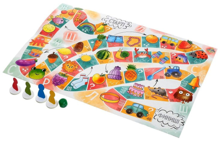 Игра настольная логопедическая «Ходилка-бродилка», 2-4 игрока, 3+