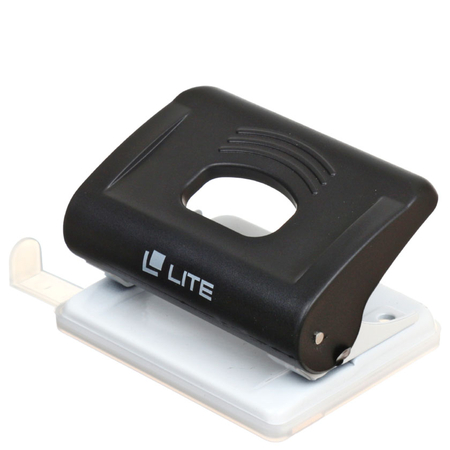 Дырокол Lite, 83*100 мм, 20 л., черный Дырокол Lite, 83*100 мм, 20 л., черный
