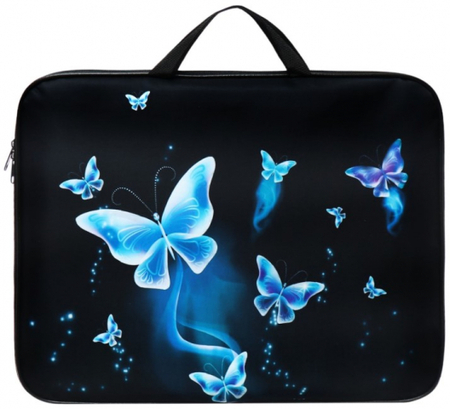 Папка для тетрадей Sima-Land с ручками, А3 (470*350*20 мм), «Бабочки»