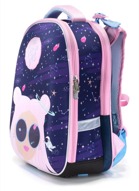 Рюкзак школьный Schoolformat Ergonomic 2A4 17,5L, 300*380*160 см, Cosmic Girl