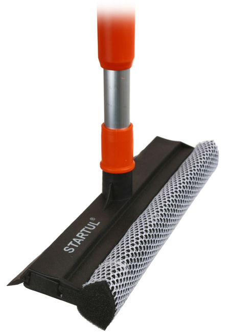 Щетка с водосгоном Startul, ширина рабочей зоны 24 см, длина рукоятки 58/96 см Щетка с водосгоном Startul, ширина рабочей зоны 24 см, длина рукоятки 58/96 см
