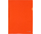 Папка-уголок пластиковая Economix А4+ , толщина пластика 0,18 мм, оранжевая
