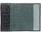 Обложка для паспорта «Кинг» 4334, 95*135 мм, рифленая черно-зеленая 