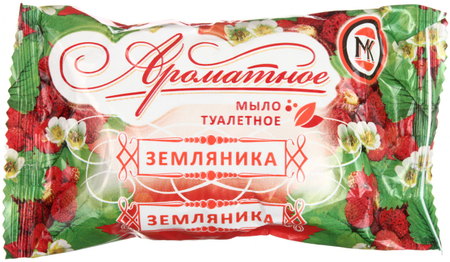 Мыло туалетное «Ординарное», 90 г, «Земляника» Мыло туалетное «Ординарное», 90 г, «Земляника»