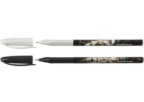 Ручка шариковая одноразовая ErichKrause U-108, Stick Big City Cats, корпус ассорти, стержень синий Ручка шариковая одноразовая ErichKrause U-108, Stick Big City Cats, корпус ассорти, стержень синий