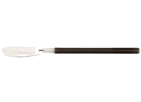 Ручка шариковая одноразовая Gamma, корпус черный, стержень черный