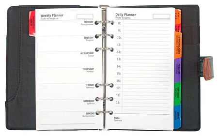 Бизнес-органайзер Index 118, 180*130 мм