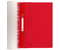 Папка-скоросшиватель пластиковая А4 «Стамм», толщина пластика 0,18 мм, красная