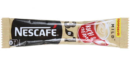 Кофе растворимый Nescafe 3в1, 16 г, «Мягкий», в стике