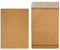 Конверт-пакет почтовый, 280*400*40 мм, силикон, чистый, крафт, с расширенным дном