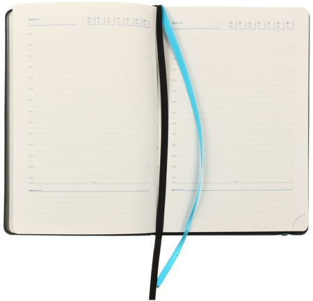 Ежедневник недатированный Berlingo Color Zone, 143*210 мм, 136 л., голубой