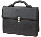Портфель деловой Siena, 345×260×90 мм, черный