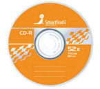 Компакт-диск CD-R Smart Track, 52x, 50 шт., в тубе