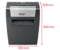 Шредер Rexel Momentum X308, размер частиц 5*42 мм, черный с серым Шредер Rexel Momentum X308, размер частиц 5*42 мм, черный с серым