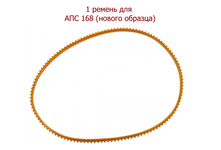 Ремень к машине для прошивки документов АПС 168 (нового образца), 1 ремень (общая длина: ~ 52 см; сложенного вдвое: ~ 26 см) Ремень к машине для прошивки документов АПС 168 (нового образца), 1 ремень (общая длина: ~ 52 см; сложенного вдвое: ~ 26 см)