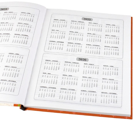 Ежедневник недатированный Collezione А5, 150*205 мм, 80 л., «Время для кофе-1» Ежедневник недатированный Collezione А5, 150*205 мм, 80 л., «Время для кофе-1»