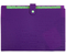 Папка пластиковая объемная 12 отделений Berlingo Your Way, толщина пластика 0,6 мм, фиолетовая