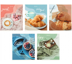 Тетрадь общая А5, 48 л. на скобе Brauberg Sweets, 162×202 мм, клетка, ассорти Тетрадь общая А5, 48 л. на скобе Brauberg Sweets, 162×202 мм, клетка, ассорти