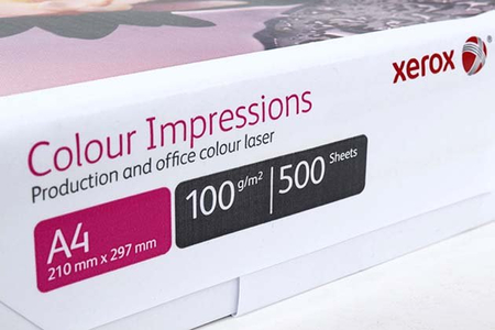 Бумага офисная Xerox Colour Impressions, А4 (210*297 мм), 100 г/м2, 500 л.