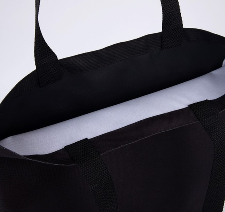 Сумка-шоппер «Кот», 33*40 см, черная