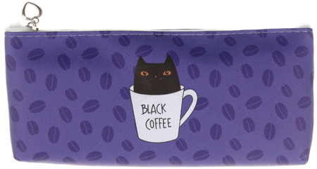 Пенал мягкий Meshu, 200*85*30 мм, Black Cat Пенал мягкий Meshu, 200*85*30 мм, Black Cat