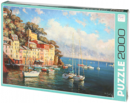 Пазлы «Фрея», 97,5*67,5 см, 2000 элементов, «Портофино», 14+ Пазлы «Фрея», 97,5*67,5 см, 2000 элементов, «Портофино», 14+