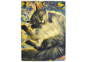 Картина «Игривое настроение» (Стратович В.В.), 30×22 см, холст, масло Картина «Игривое настроение» (Стратович В.В.), 30×22 см, холст, масло