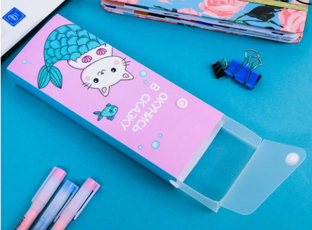 Пенал выдвижной «Окунись в сказку», 20*7,5*2,5 см Пенал выдвижной «Окунись в сказку», 20*7,5*2,5 см