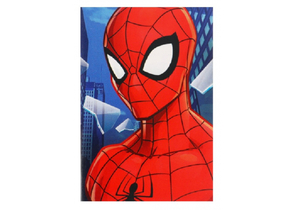 Блокнот на скобе Marvel, 65×100 мм, 16 л., клетка, «Человек-паук»