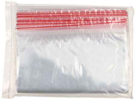 Пакет упаковочный с застежкой (ZipLock) Aviora, 300*400 мм, 100 шт., 35,3 мкм