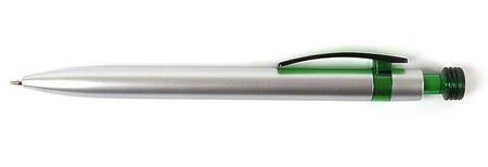 Ручка шариковая автоматическая «Лилия», корпус серебристый, стержень синий Ручка шариковая автоматическая «Лилия», корпус серебристый, стержень синий