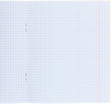 Тетрадь школьная А5, 24 л. на скобе «Полиграфкомбинат», 165*200 мм, клетка, оранжевая