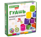 Гуашь Brauberg Kids New, 16 цветов×10 мл Гуашь Brauberg Kids New, 16 цветов×10 мл