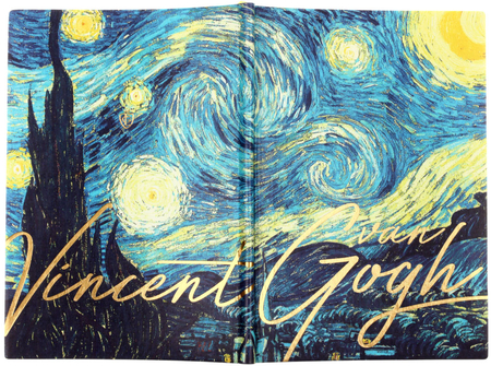 Ежедневник недатированный Vision, 143*210 мм, 136 л., Van Gogh. Night