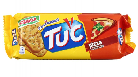 Крекер Tuc, 100 г, со вкусом пиццы