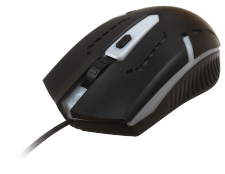 Мышь компьютерная Defender Flash MB-600L, USB, проводная, черная