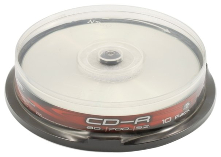 Компакт-диск CD-R Emtec, 52x, 10 шт. в тубе Компакт-диск CD-R Emtec, 52x, 10 шт. в тубе