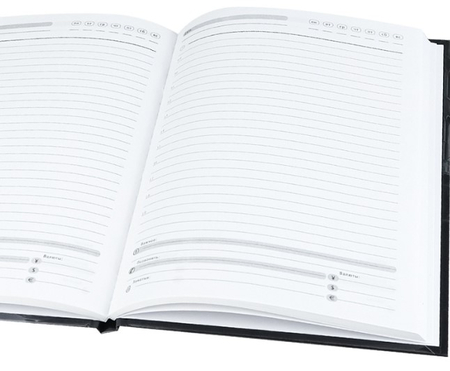 Ежедневник недатированный А5 «Зеленоглазый кот», 148*206 мм, 80 л., линия Ежедневник недатированный А5 «Зеленоглазый кот», 148*206 мм, 80 л., линия