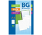 Сменный блок для тетради на кольцах BG (А4), 80 л., клетка, белый