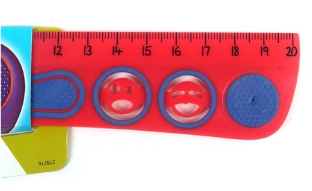 Линейка пластиковая Kidy Grip, 20 см, односторонняя, ассорти (цена за 1 шт.) Линейка пластиковая Kidy Grip, 20 см, односторонняя, ассорти (цена за 1 шт.)