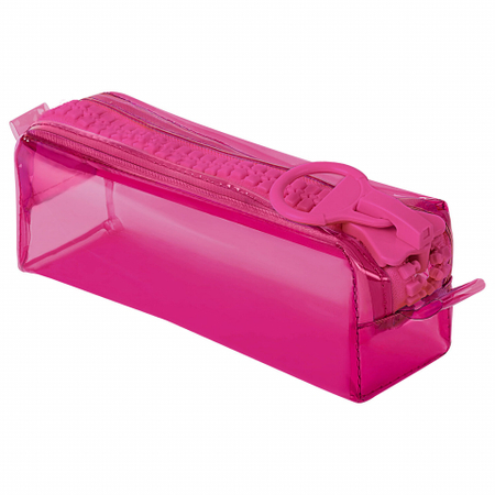 Пенал мягкий Brauberg Zip It, 220*80 мм, Ultra Pink