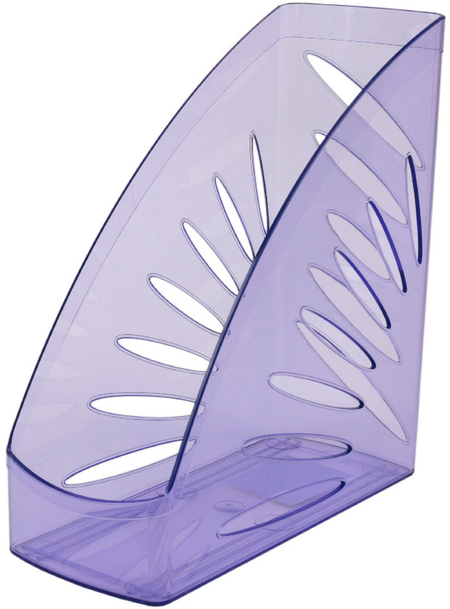 Лоток вертикальный «Стамм. Тропик», 260*245*110 мм, тонированный фиолетовый