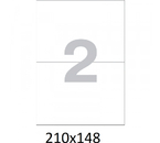 Бумага самоклеящаяся для изготовления этикеток Office Label, А4, 2 шт., 210×148 мм, 100 л., белая