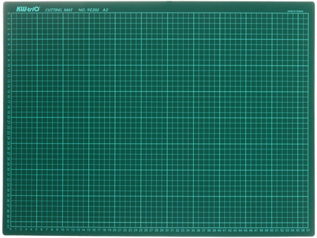 Коврик для резки Kw-Trio, А2 (60*45 см), зеленый