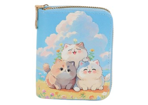 Кошелек из искусственной кожи «07-01-01», 8,5×2,5×10,5 см, голубой Кошелек из искусственной кожи «07-01-01», 8,5×2,5×10,5 см, голубой